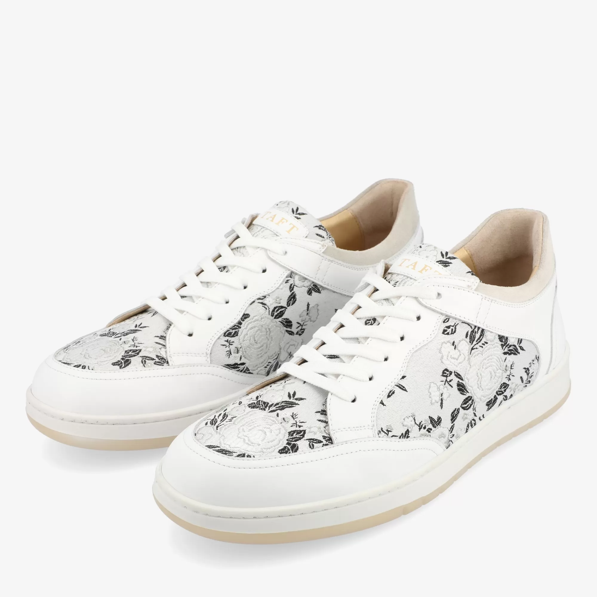 Fashion TAFT Rapido Low In Eden Blanc - White Casual Shoes For Men |