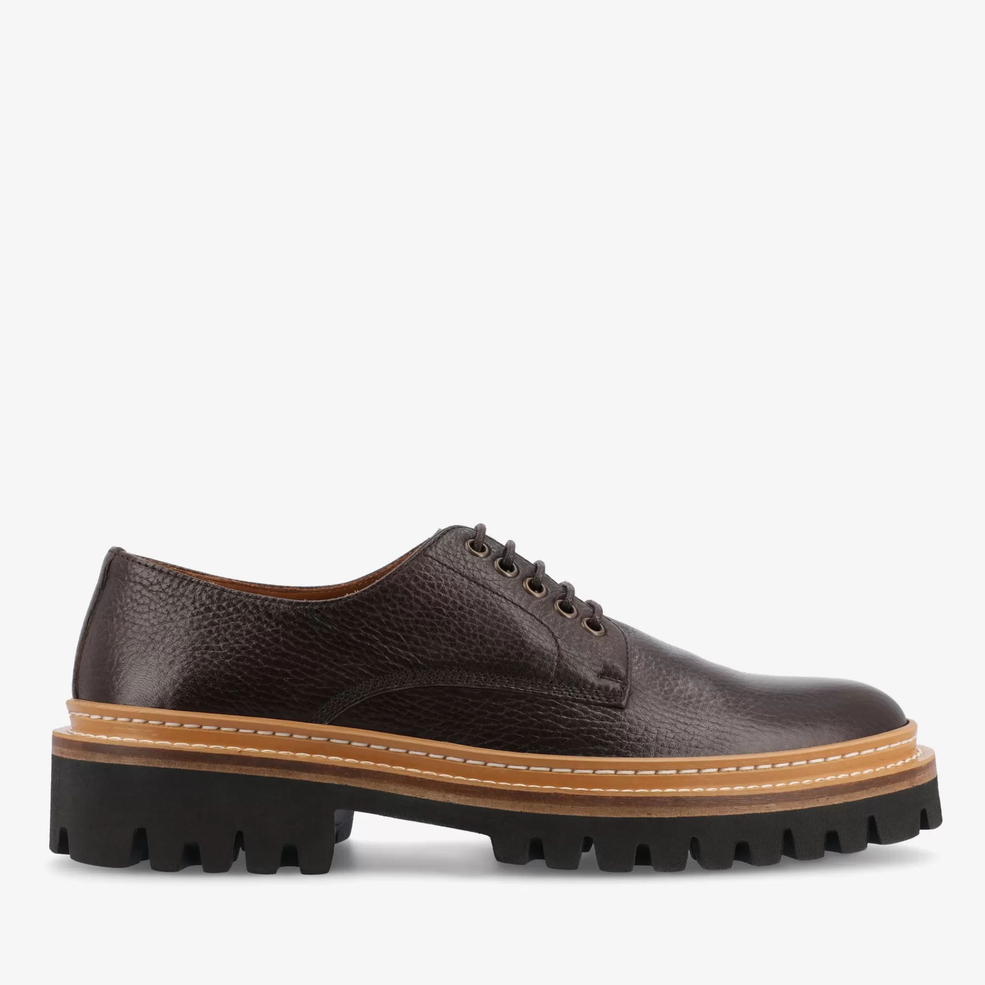 Cheap TAFT The Country Derby In Coffee - Brown Mens Formal Shoe |