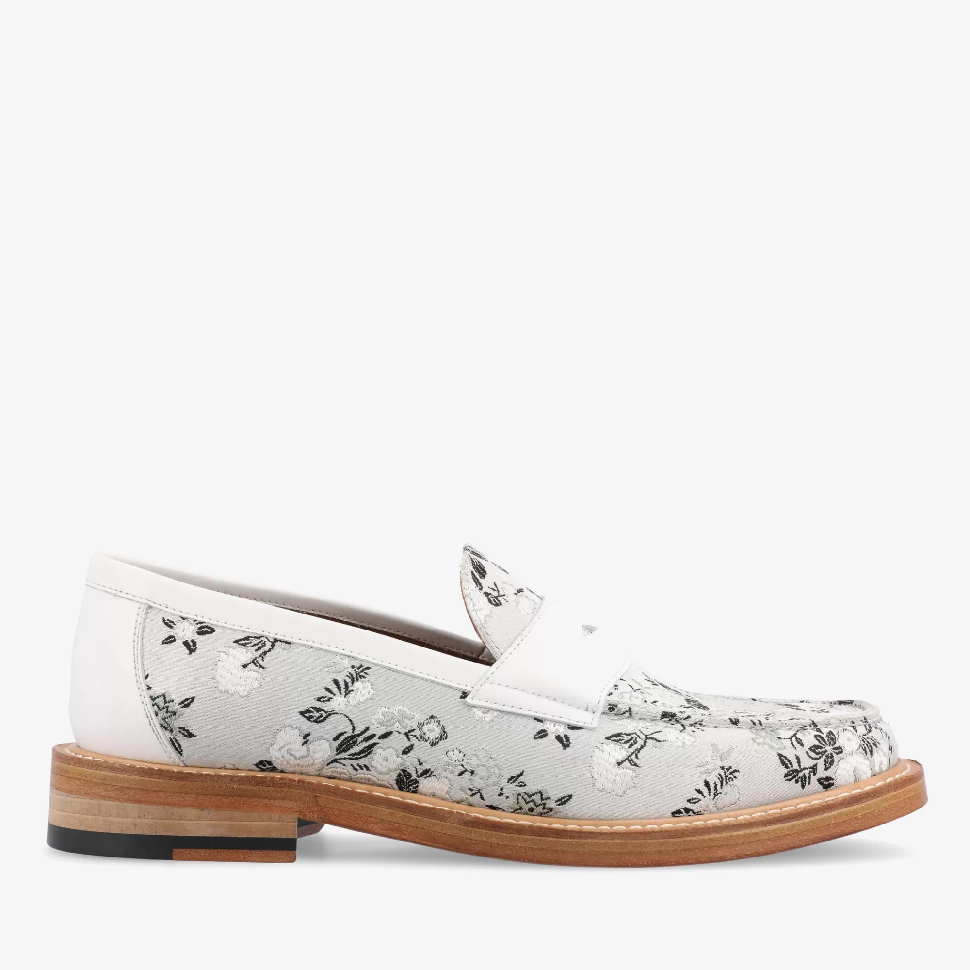 Hot TAFT The Fitz Loafer In Eden Blanc - White Loafers For Men |
