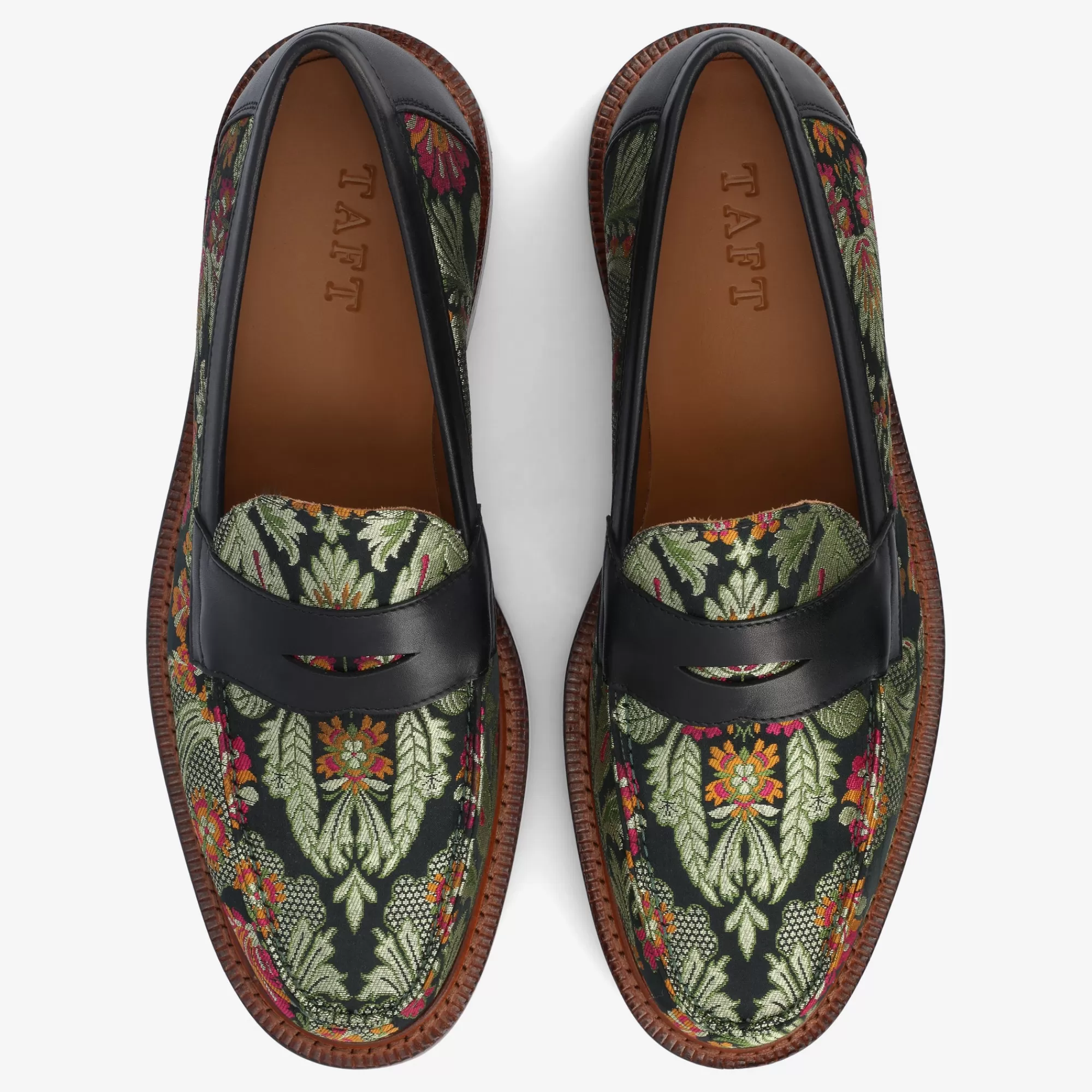 Fashion TAFT The Fitz Loafer In Victoria - Floral Men'S Loafers |
