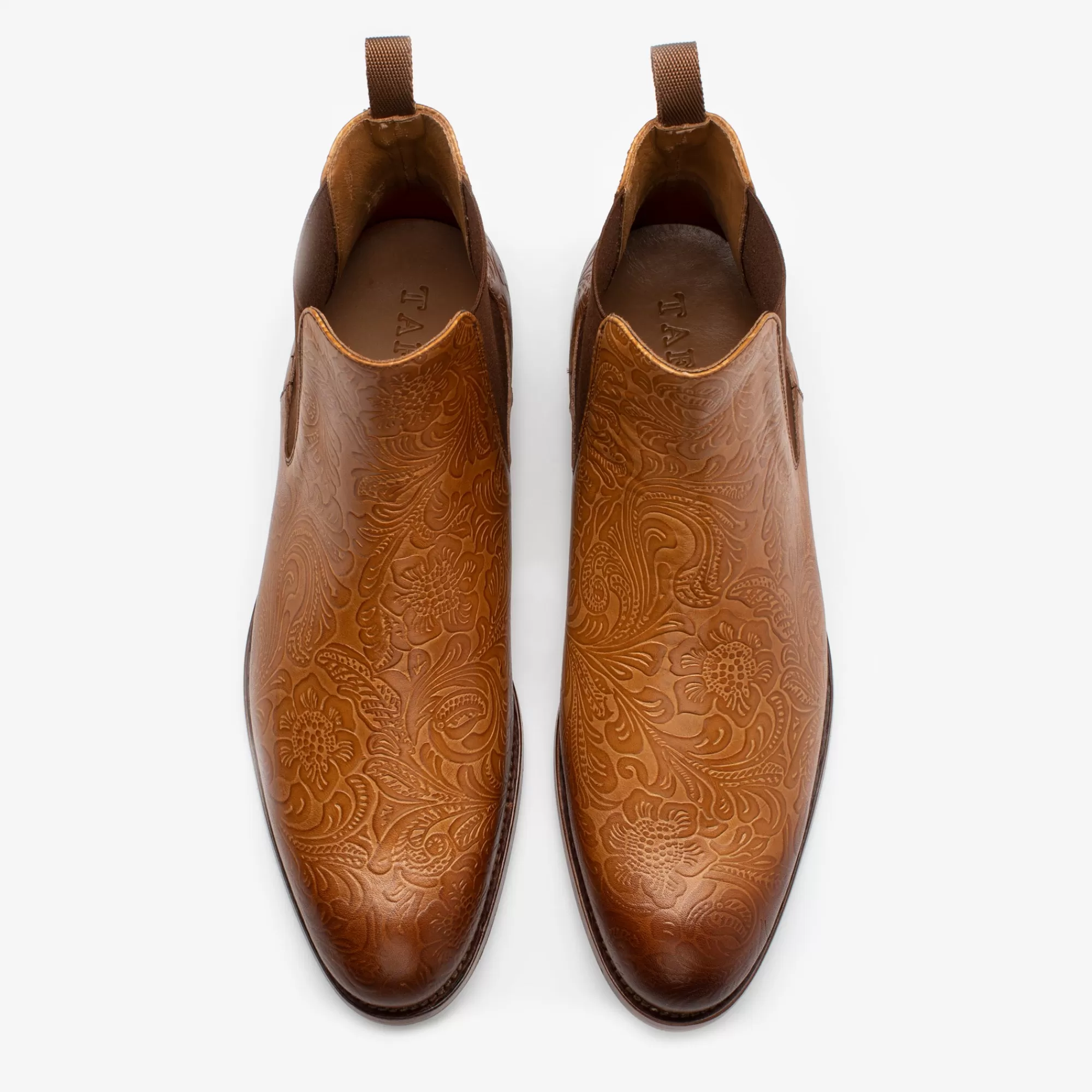 Outlet TAFT The Jude Boot In Honey Floral - Full Grain Leather |