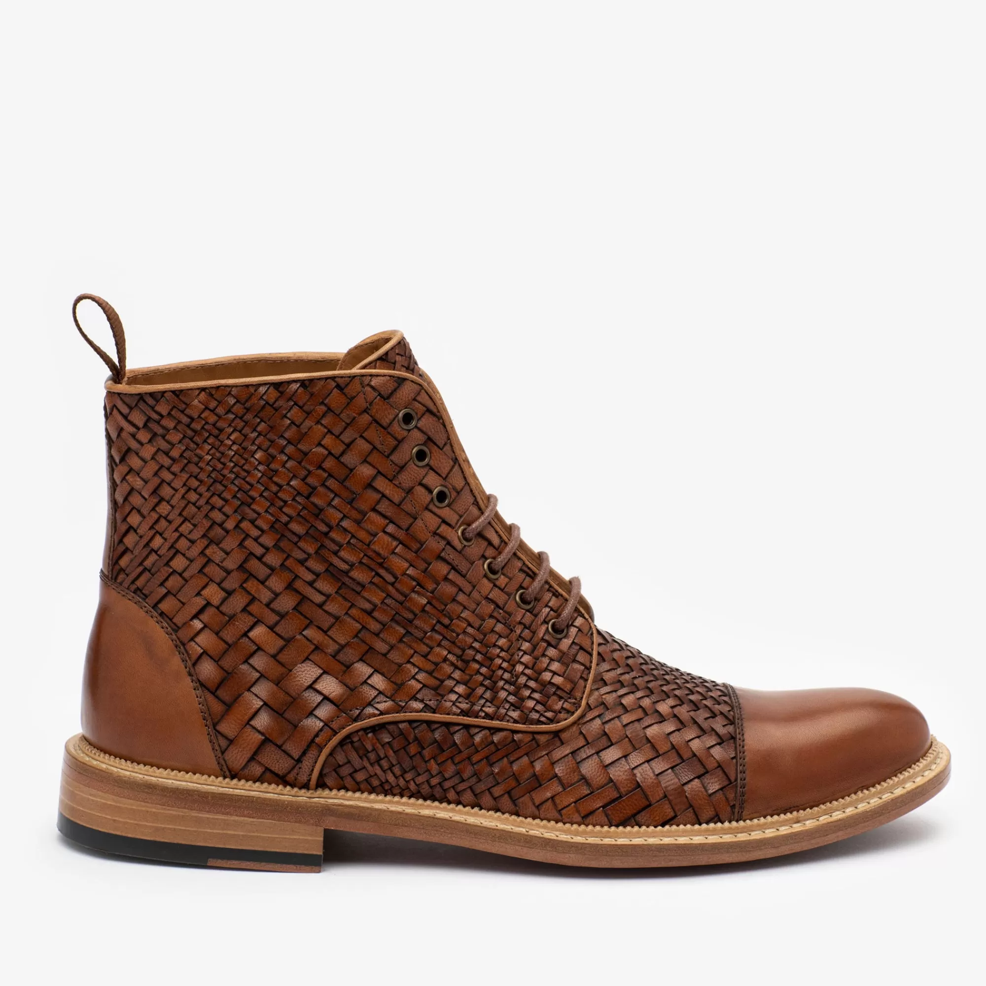 the_rome_boot_in_woven__leather_boots__taft_1.webp Best TAFT The Rome Boot In Woven - Leather Boots |