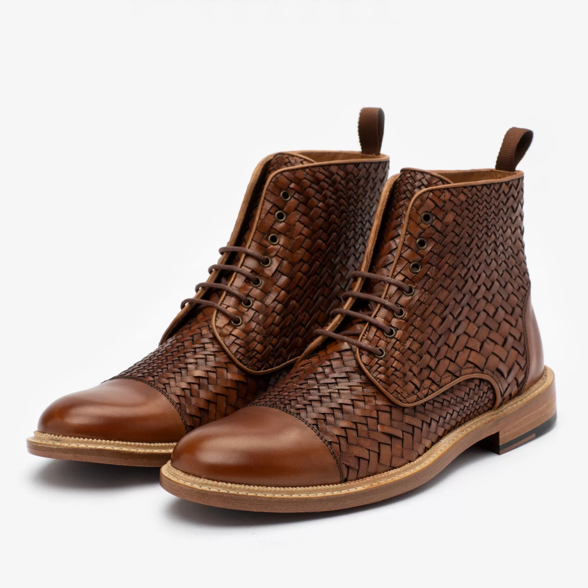 the_rome_boot_in_woven__leather_boots__taft_2.webp Best TAFT The Rome Boot In Woven - Leather Boots |