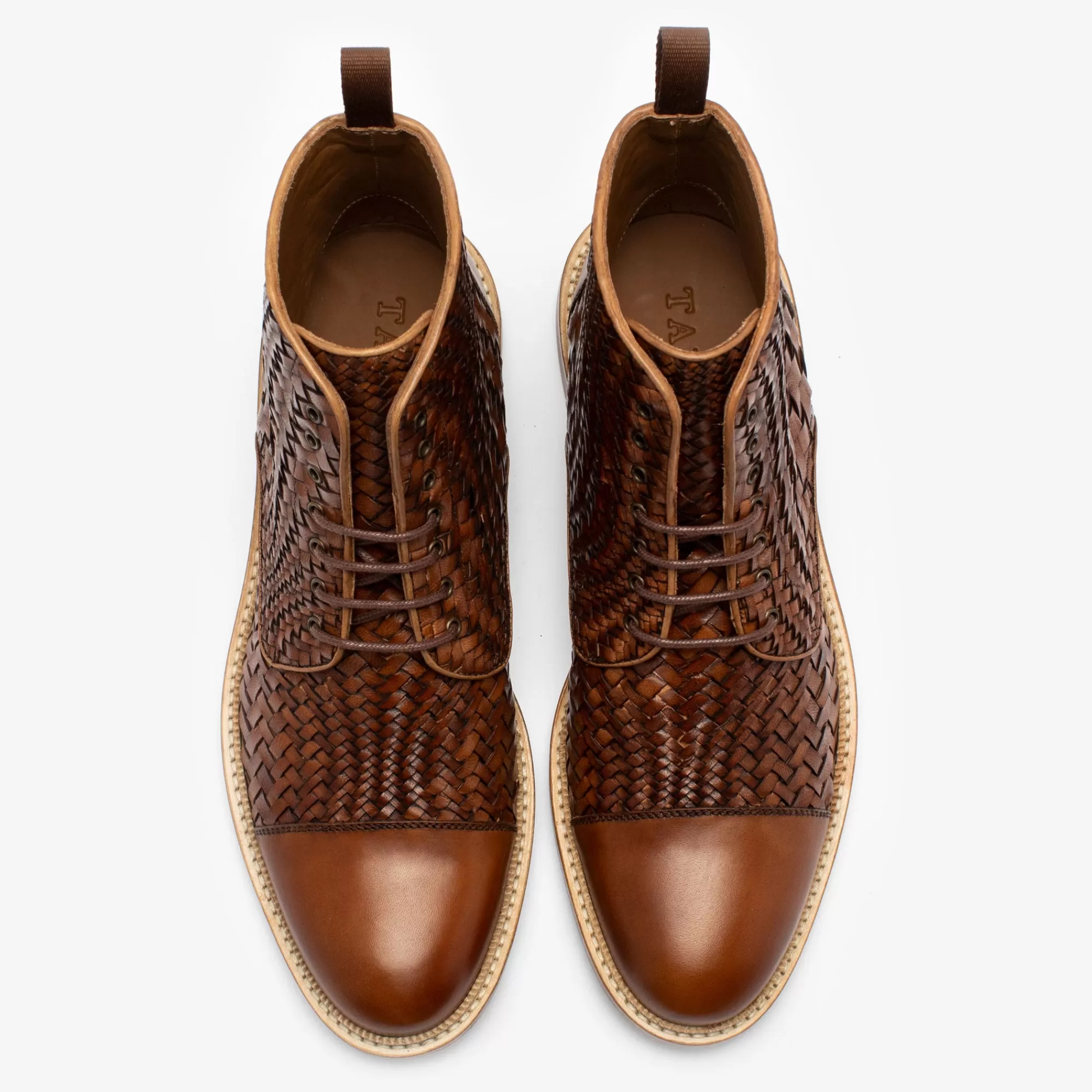 the_rome_boot_in_woven__leather_boots__taft_5.webp Best TAFT The Rome Boot In Woven - Leather Boots |