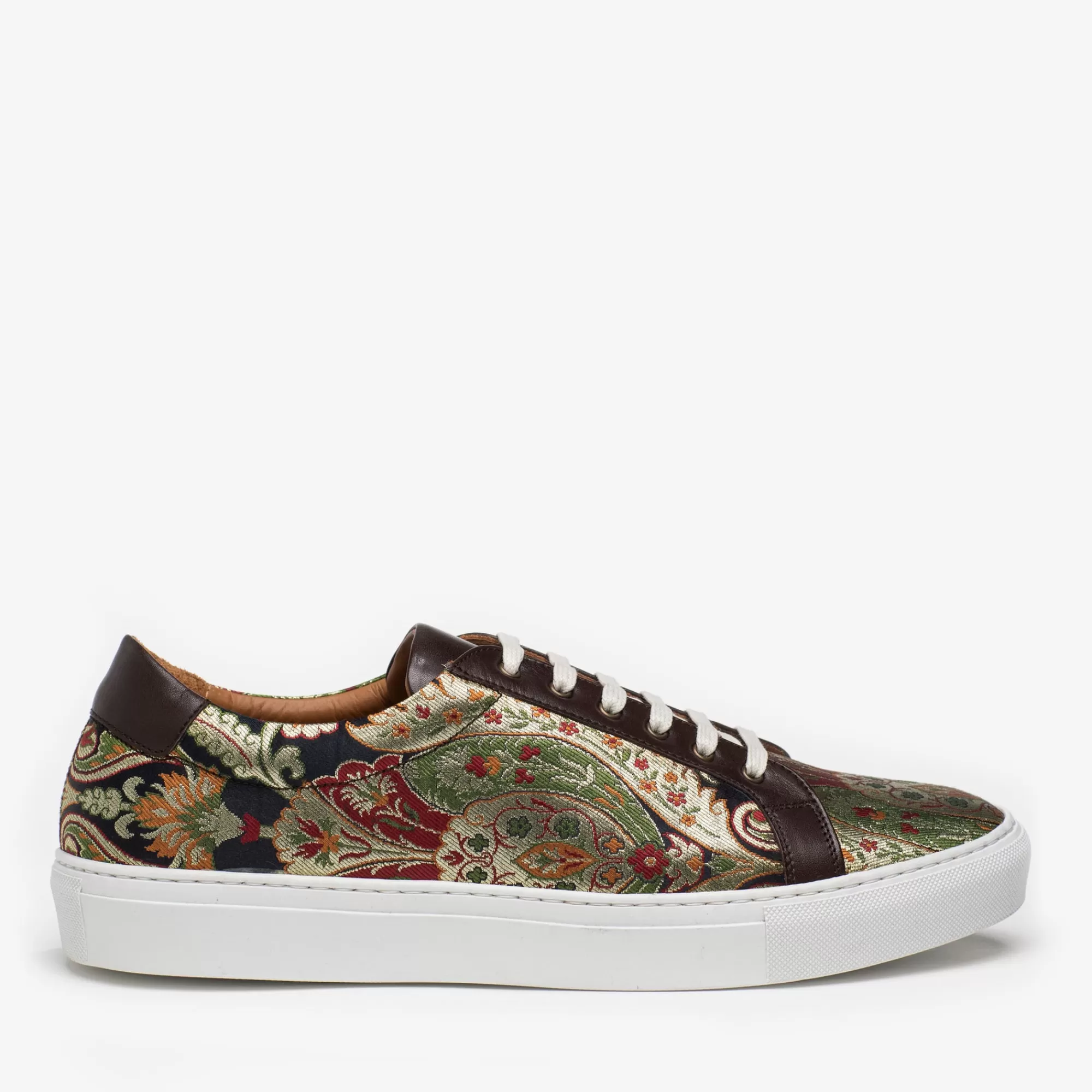 Cheap TAFT The Sneaker In Kashmir Multicolor Paisley Fabric |